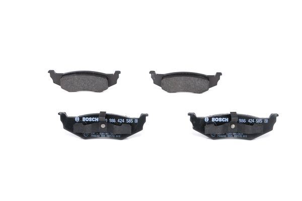 BOSCH 0986424585 Disk Balata - Arka - Wva 23561 - 133.6x39.9x17 Mm -