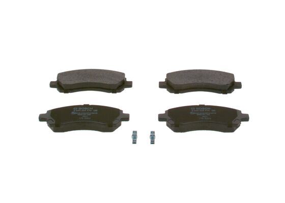 BOSCH 0986424770 Disk Balata - Ön - Wva 23781 - 137.6x53.8x17.5 Mm - İkaz Kablolu