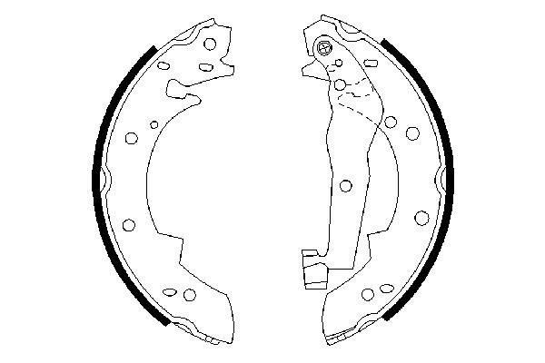 BOSCH 0986487013 Fren Balatasi Arka Park Freni Bmw E30