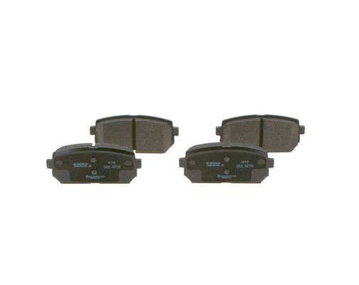 BOSCH 0986494400 Disk Balata - Arka