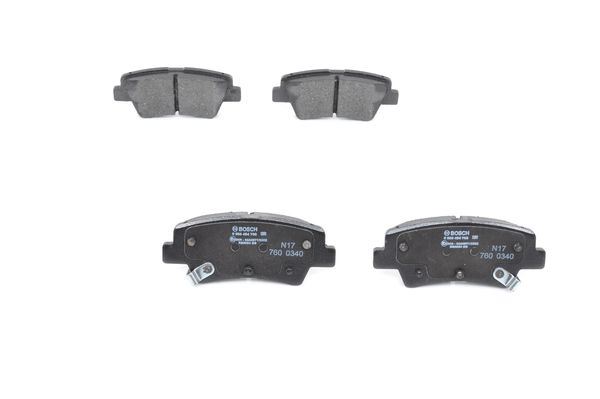 BOSCH 0986494768 Fren Balatasi Arka I30 Kia Ceed Auris 1.6 Gdi 2.0 Gdi 01.2013