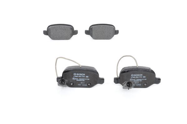 BOSCH 0986494776 Arka Fren Balatasi Alfa Romeo Mito 09> Fiat Linea 09> 1.3jtd 1.4tjet 1.6jtd