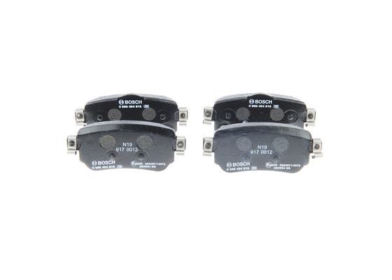 BOSCH 0986494816 Arka Fren Balata Renault Kadjar 15> Koleos Ii 18> / Nissan Qashqai 1.6l Dci R9m Dizel 11-> / X-Trail 1.6l Dci T32 12->