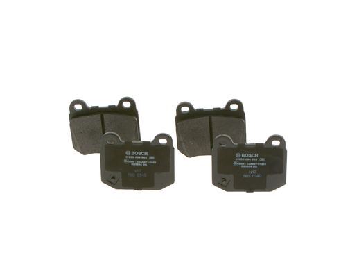 BOSCH 0986494865 0986494229-Disk Balata. Arka