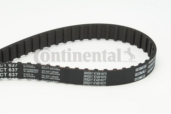 CONTI CT637 Triger Kayişi 121x180 Caddy 95-97 -Golf 1.6 8v 74-92 -Passat 73-88 -Audi-Porsche 924 2.0 5016