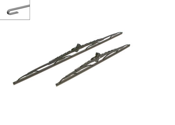 BOS-3397001803 Silecek Seti Twin On 650-450 Citroen  C5 01-04 Honda  Civic Ix 12-  Hyundai  Ioniq 16-