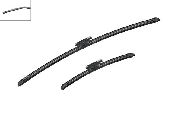 BOSCH 3397007868 Aerotwin Silecek Seti - 650/340 Mm A 868 S Renault Captur I 13> Clio Iv 12>