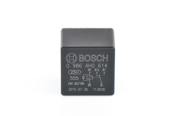 BOSCH 0986AH0614 Röle Iveco; Mercedes-Benz 480.10.21 Turbocity-U; 480.12.21 Turbocity-U; 580.10.21 Turbocity-S; 580.1