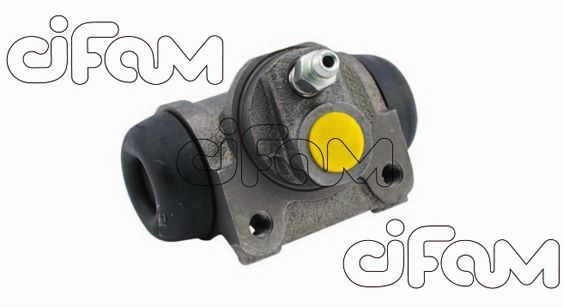 CIFAM 101602 Fren Silindiri Arka Panda 03 > 500 -Ford Ka 08 > 1.1-1.2-1.3dmtj-Punto 1.1-1.2-1.6-1.7 93-99 20.64mm
