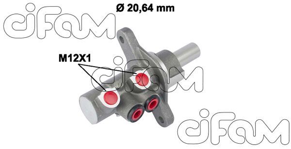CIFAM 202787 X Ana Merkez P107 1.0-1.4 Hdi-Aygo 1.0 Vvti-1.4 Hdi-C1 I 1.0-1.4 Hdi 05 > 20.64mm Esp Li Araçlar