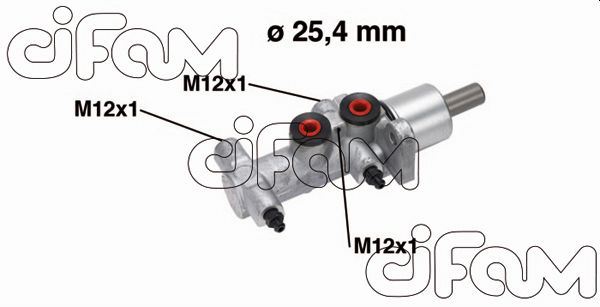 CIFAM 202766 X Ana Merkez Vivaro -Trafic 1.9-2.0-2.5 01 > Esp 25.4 Mm