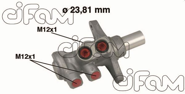CIFAM 202639 Fren Ana Merkez Fiesta-Fusion 1.25 16v-1.3-1.4 16v-1.6 16v-1.4 Tdci 01 > Abs Siz