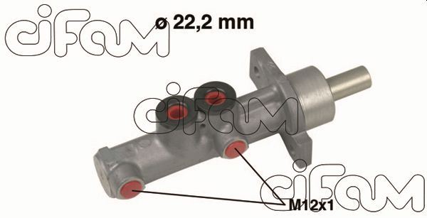 CIFAM 202597 X Ana Merkez C2-C3 1.4-1.6 02 1.4 Hdi-1.6 Hdi > 22.2mm