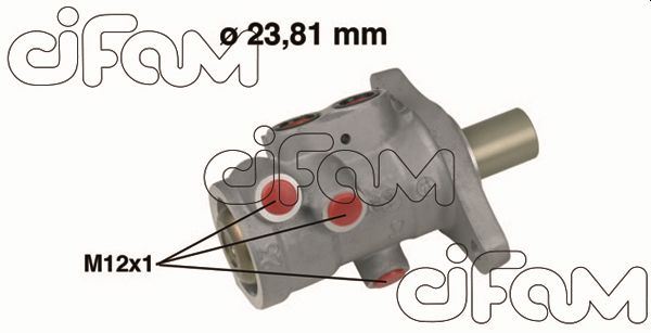CIFAM 202556 Ana Merkez Lgn Ii 1.6 16v-1.8 16v-2.0 16v-31.9dci 01 > 23.01mm