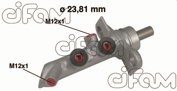CIFAM 202485 Ana Merkez Mgn Ii 1.4-1.5 Dci-1.9 Dci-2.0 02> 23.81 Mm