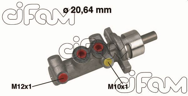 CIFAM 202416 Ana Merkez Clio Ii 1.2-1.2 16v-1.4 16v-1.6-1.6 16v-1.5 Dci-1.9 D-Dti 98 > Abs Li 20.64mm