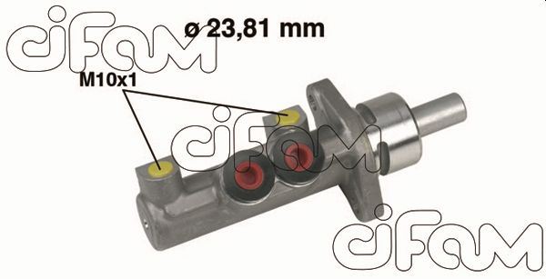 CIFAM 202412 X Ana Merkez Mgn I 1.6 16v-1.8 16v-1.9 Dti 97-03 23.81mm