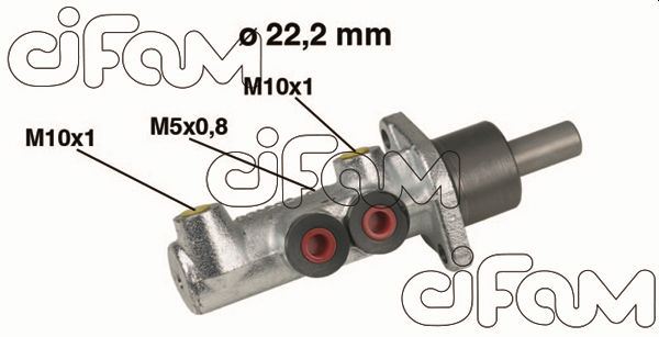 CIFAM 202354 Fren Ana Merkezi Doblo 1.2.1.6 16v.1.9d.1.9 Jtd Abs Li 01 > 22.2mm