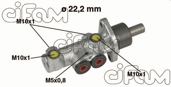 CIFAM 202353 Fren Ana Merkezi Fiat Doblo 01> 1.2 1.3 1.6 1.9d Abs Siz 22mm
