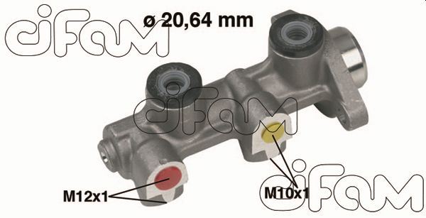 CIFAM 202190 Fren Ana Merkezi Astra F 92>98 Vectra A 88>95 Corsa B 94>00 Combo B 96>01 20.6mm