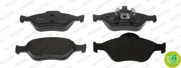 FERODO FDB1394 Ön Balata Fiesta 1.4tdci Absli 00 > Fusion 02 > Mazda 121 96 > Mazda 2 03>