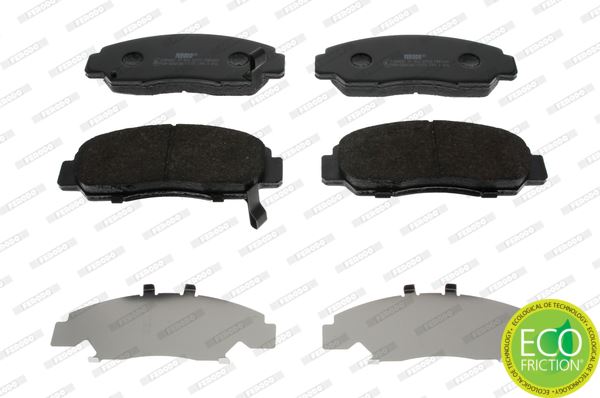 FERODO FDB1669 Ön Fren Balata Honda Civic 1.6l R16a2 R16b2 Vtec Sedan Fd6 Fb7 Kasa 06-16 / 1.8l R18a2 Fd7 Kasa 06-12