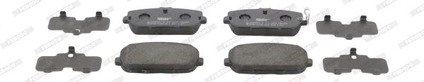 FERODO FDB1894 Fren Balatasi Arka Fiat 124 Spider 16> Mazda Mx-5 Iii 05>14 Mazda Mx-5 Iv 16>