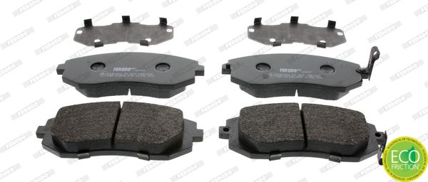 VALEO 672453 Ön Fren Balata Subaru Impreza 1.5l Ej15 Ge3 06-12 / Forester 2.0l Ej20 Sh 08-13 / Outback 2.0l 04-09 / Brz 2.0l Zc6 12-> / Legacy 2.0l 04-09 / Forester 2.0l Ej20 X Sg 03-08