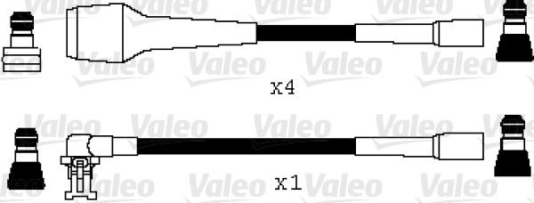 HELLUX HBK.3332 Buji Kablo Takimi Renault Laguna 1.8 F3p Laguna 2.0. F3r 95 01