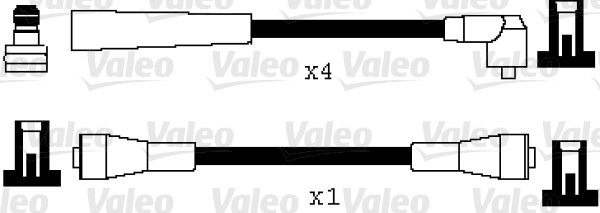 VALEO 346059 Ateşleme Kablo Tk. Seat Ibiza 8v 91>93