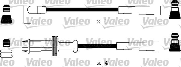 HELLUX LPG.3289 Buji Kablosu Lpg P106 I-P205 I-P309 I-Ii-Ax-Bx-Zx 1.0-1.1-1.4 8v 91-96 5 Li Set