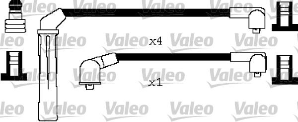 VALEO 346308 Ateşleme Kablo Tk. Saab 9000 16v 85>98