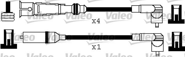 VALEO 346382 Ateşleme Kablo Tk. Seat Ibiza 8v 93>99