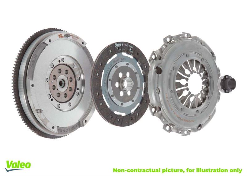 VALEO 837039 Debriyaj Seti 4 Lü Kit Oynar Göbek Volant Debriyaj Seti Mekanik Rulman Fiat Brava-Bravo 1.9jtd