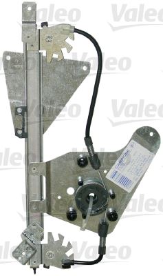 VALEO 850676 Cam Mekanizmasi Arka Sol Audi A4 11/94>09/01