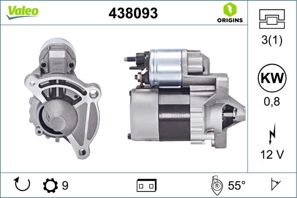 SPG-STR1037 Mars Motoru 12v 1.1kw 9 Dis Cw (Str3020) 106 206 207 301 306 307 / C2 C3 C4 Saxo Xsara (Benzinli Araclar Icin)