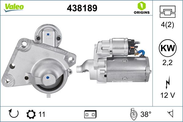 SPG-STR1088 Mars Motoru 12v 2.2kw 11 Dis Cw (Str3190) Partner Expert 207 307 407 508 / Berlingo Jumpy C3 C4 C5 (1.5 1.6 Hdi Araclar Icin)