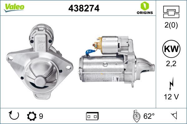 VALEO 595723 Marş Otomatiği Ts22e20 Gm