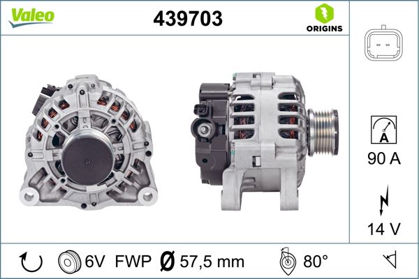 PSA-5705.KC Yeni Alternator
