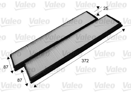 VALEO 715684 Polen Filtresi Takimi Mercedes W124 S124