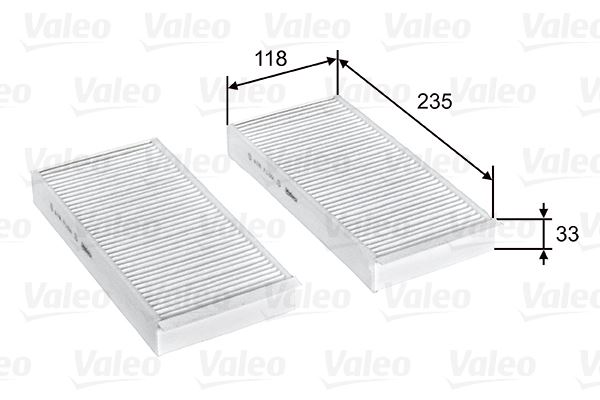 BLU-ADB112513 Klima Filtresi ( Bmw F45-F46-F48 Mini F54-F55-F56 )