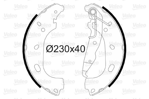 VALEO 564103 Pabuçlu Fren Balatasi Opel Astra H 3/2004>11/2011