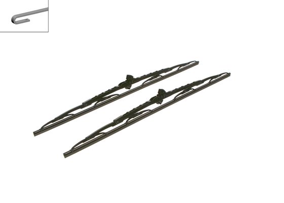 BCH 3397005772 Silecek Süpürgesi Ön Takim Eco Silecek Seti - ( 600 / 600 Mm ) Tüm Modeller
