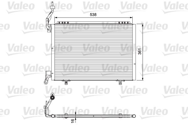 MAHLE AC9000S Klima Radyatörü Ford Bmax-Fiesta-Courier 14> 1.0 Ecoboost