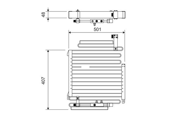VAL-814288 Kondenser 80