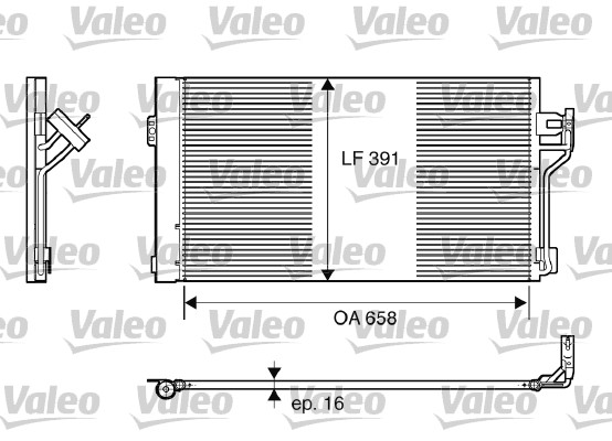 NIS-94674 Klima Radyatoru Mercedes Vito (W639) 111 Cdi 2004-2006