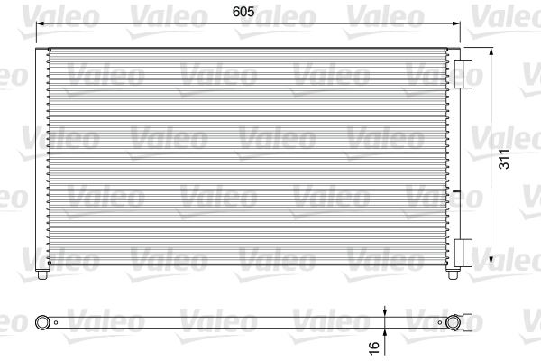 43-1802 Klima Radyatoru Fiat Doblo (119,223) 1.9 Jtd M-T 2001-2010