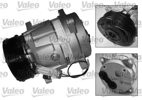 VALEO 699155 Klima Kompresörü Peugeot P406 96>04 Citroen Xantia D/Dt 95>03 C5 01>04