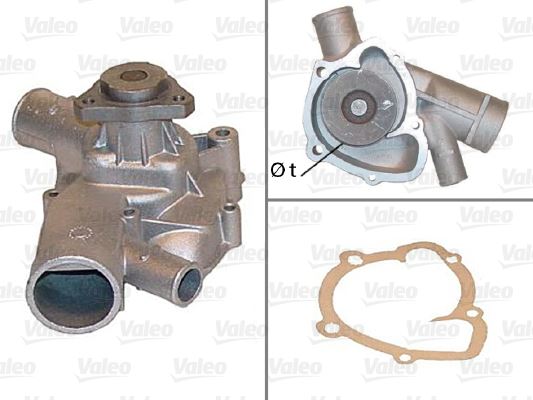 VALEO 506186 Su Pompasi Porsche 924