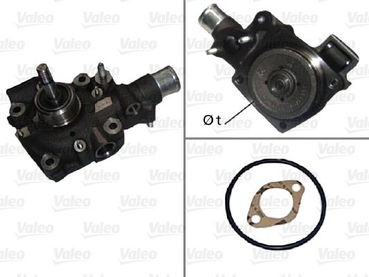 VALEO 506304 Su Pompasi Iveco New Daily